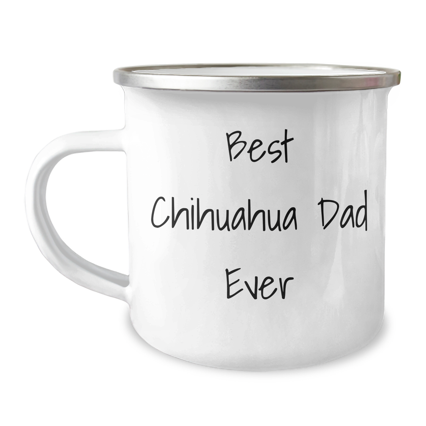 Chihuahua Dog Dad Gifts from Men to Best Dad Ever, Funny Camping Mug for Father's Day - Victory Thru Vision