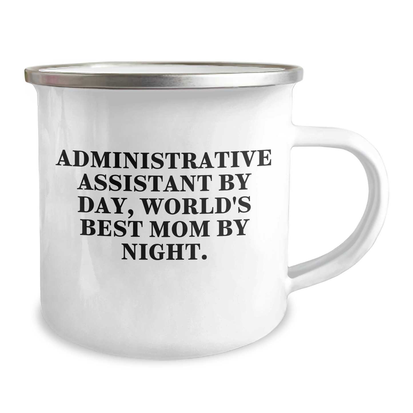 Administrative Assistant Gifts - Funny Camping Mug for Dad's Unique Father's Day Unique Gifts from Mom, Hand-Washed and Fade-Resistant - Victory Thru Vision