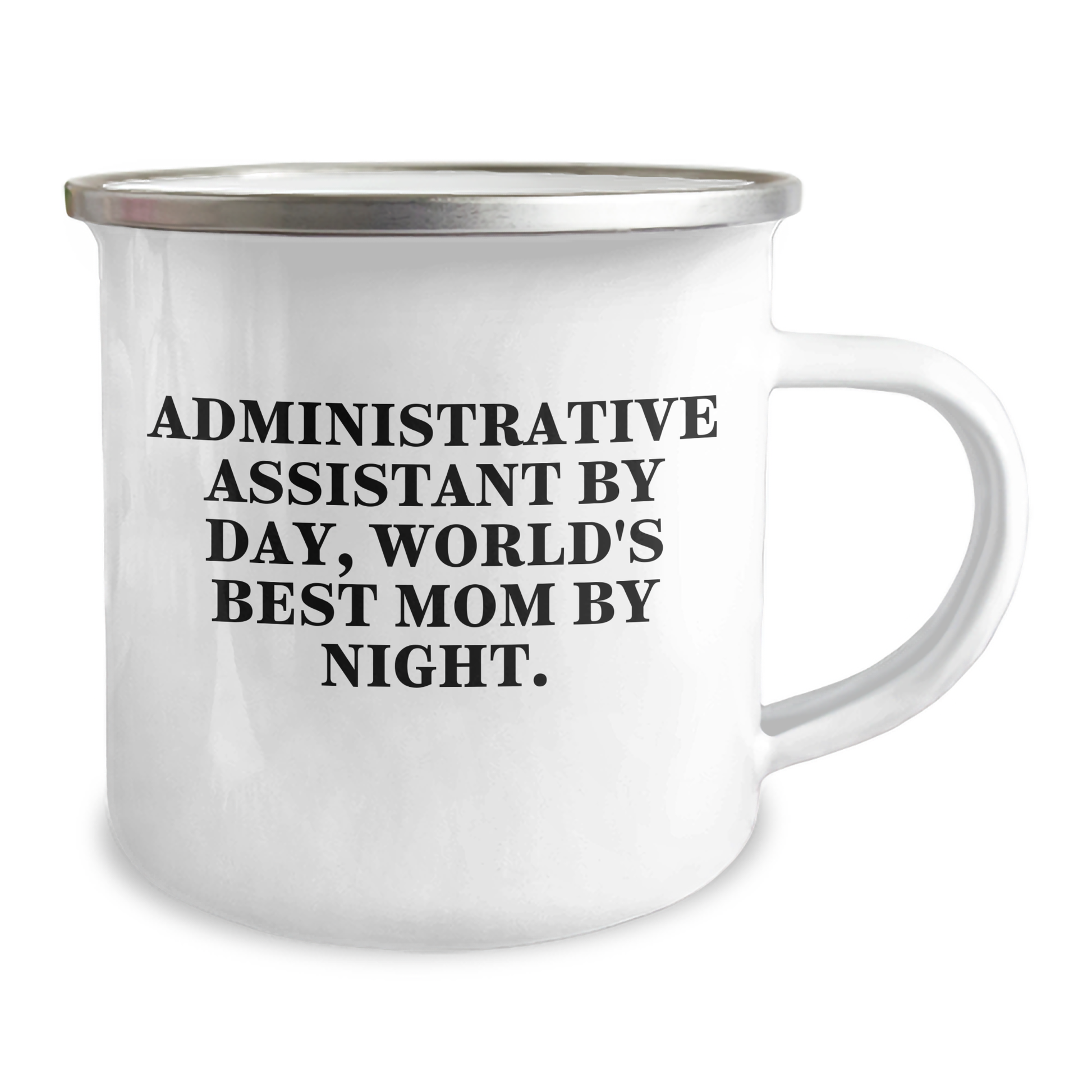 Administrative Assistant Gifts - Funny Camping Mug for Dad's Unique Father's Day Unique Gifts from Mom, Hand-Washed and Fade-Resistant - Victory Thru Vision