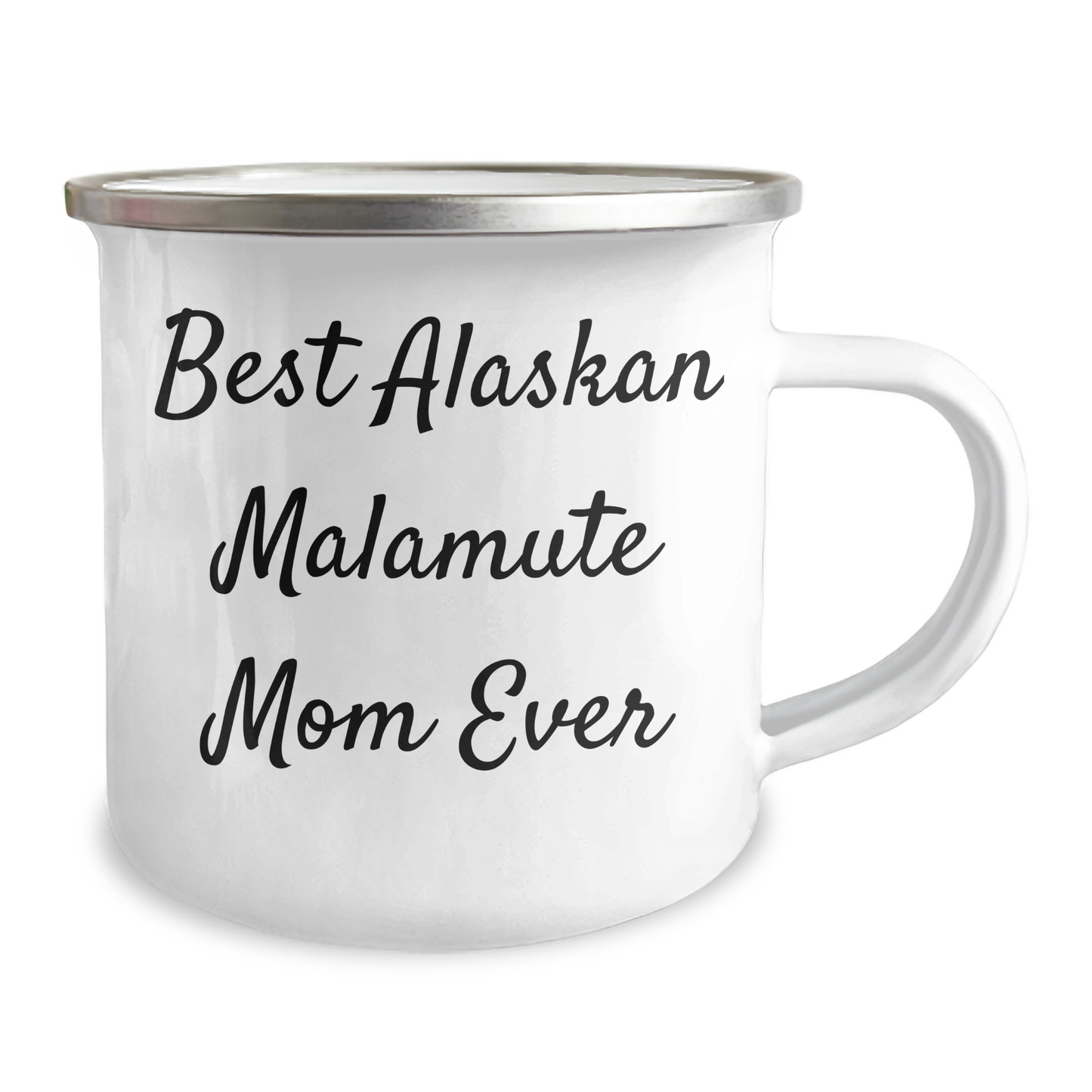 Alaskan Malamute Mom Ever Funny Camping Mug Gifts for Dad from Family on Father's Day - Victory Thru Vision