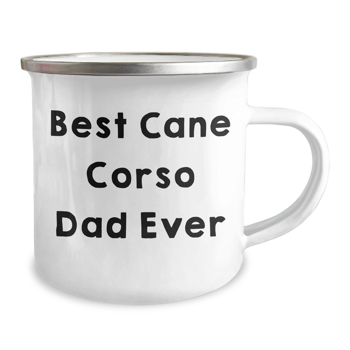 Cane Corso Dad Ever Funny Gifts from Family for Camping Mug - Best Cane Corso Dog Father's Day Unique Gifts - Victory Thru Vision