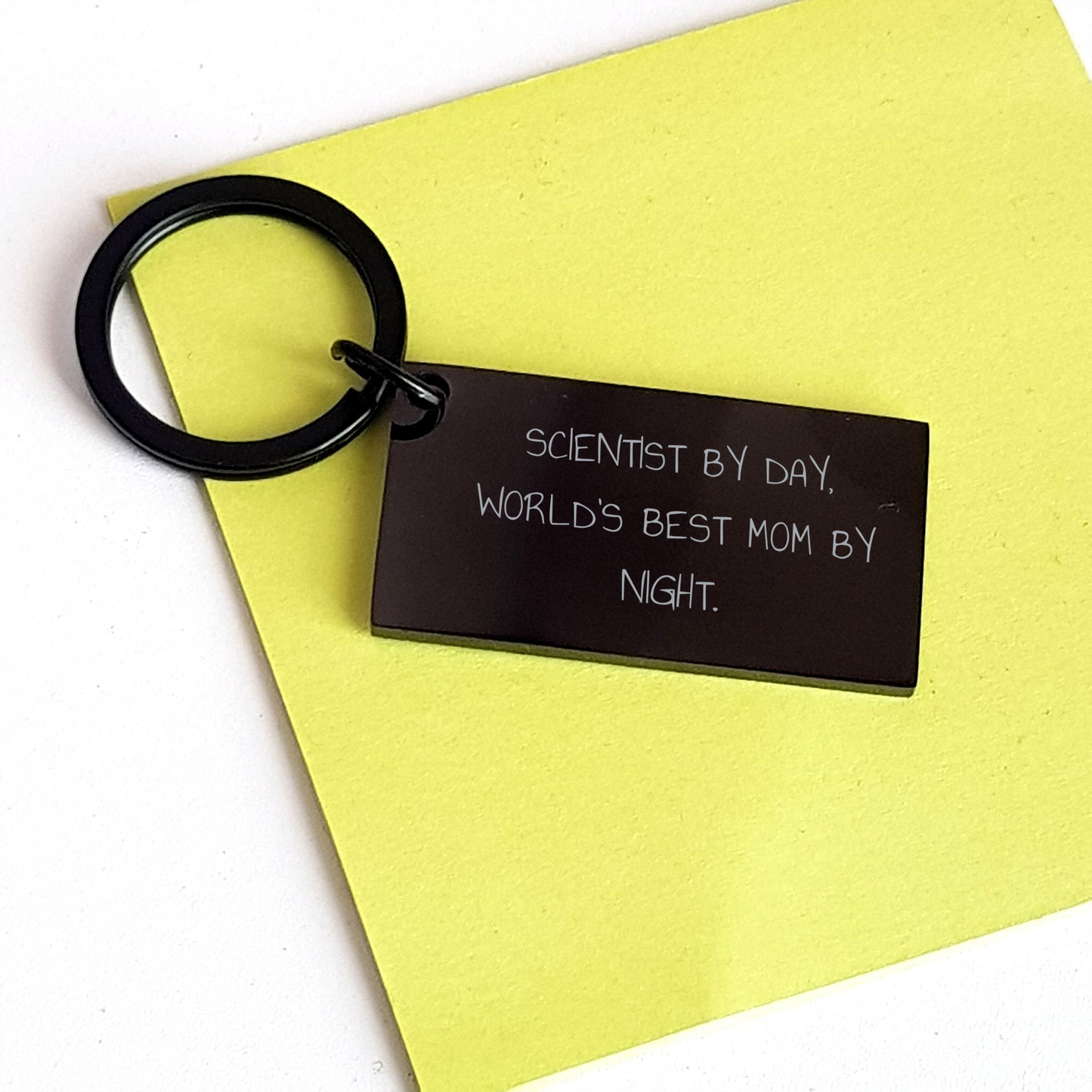 Scientist Keychain, Funny Quote, Gifts from Mom, Father's Day Unique Gifts for Scientist Friends, Gifts for Scientist - Image 3