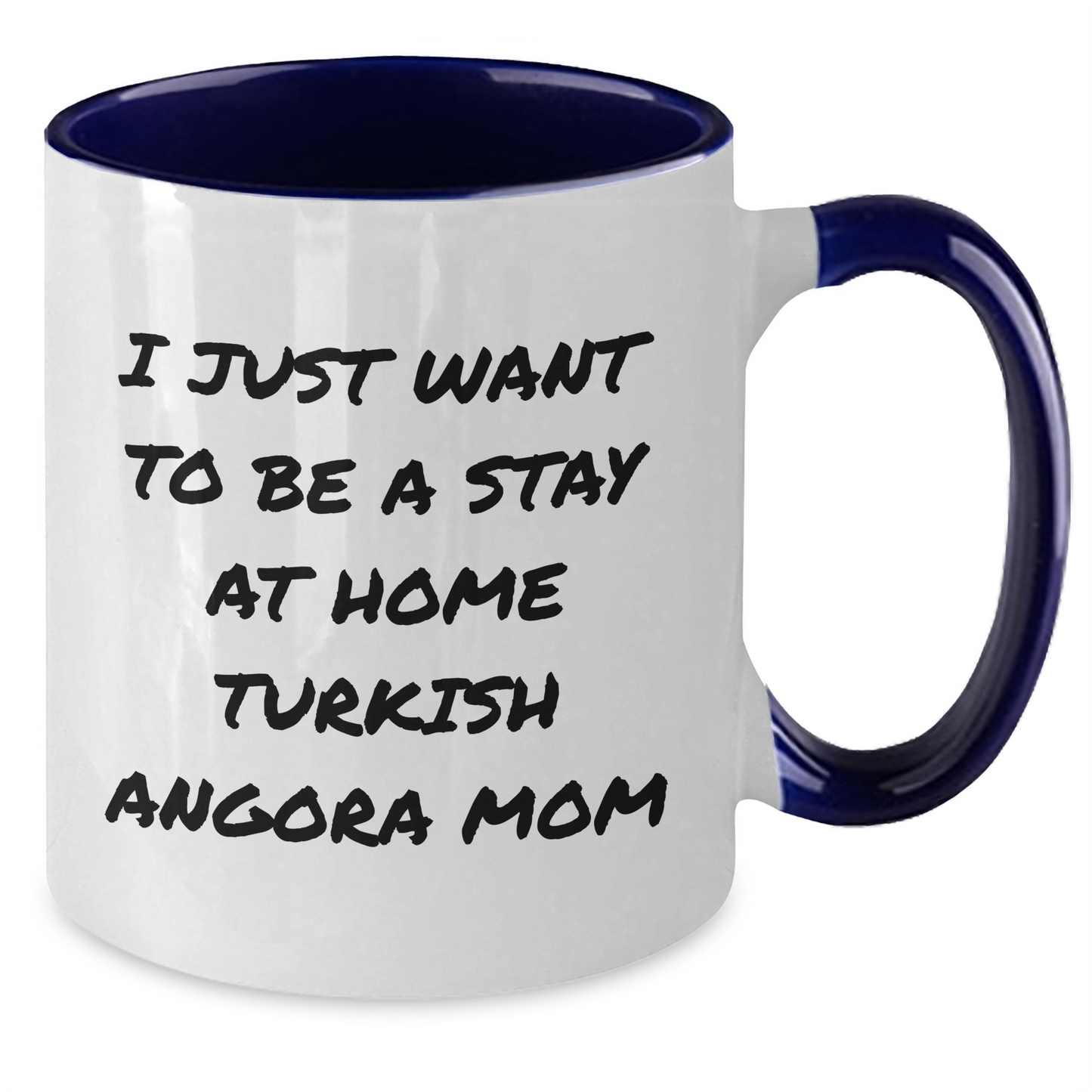 Turkish Angora Cat Gifts, Funny Quote Coffee Mugs, Gifts from Mom for Dad's Special Day, Two Tone Ceramic Mugs for Men and Friends, Perfect Father's Day Present - Additional