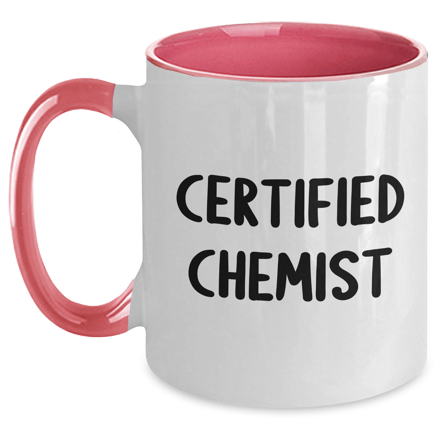 Chemist Gifts from Men to Women - Funny Quote Two Tone Coffee Mug, Mother's Day Unique Gifts - Victory Thru Vision