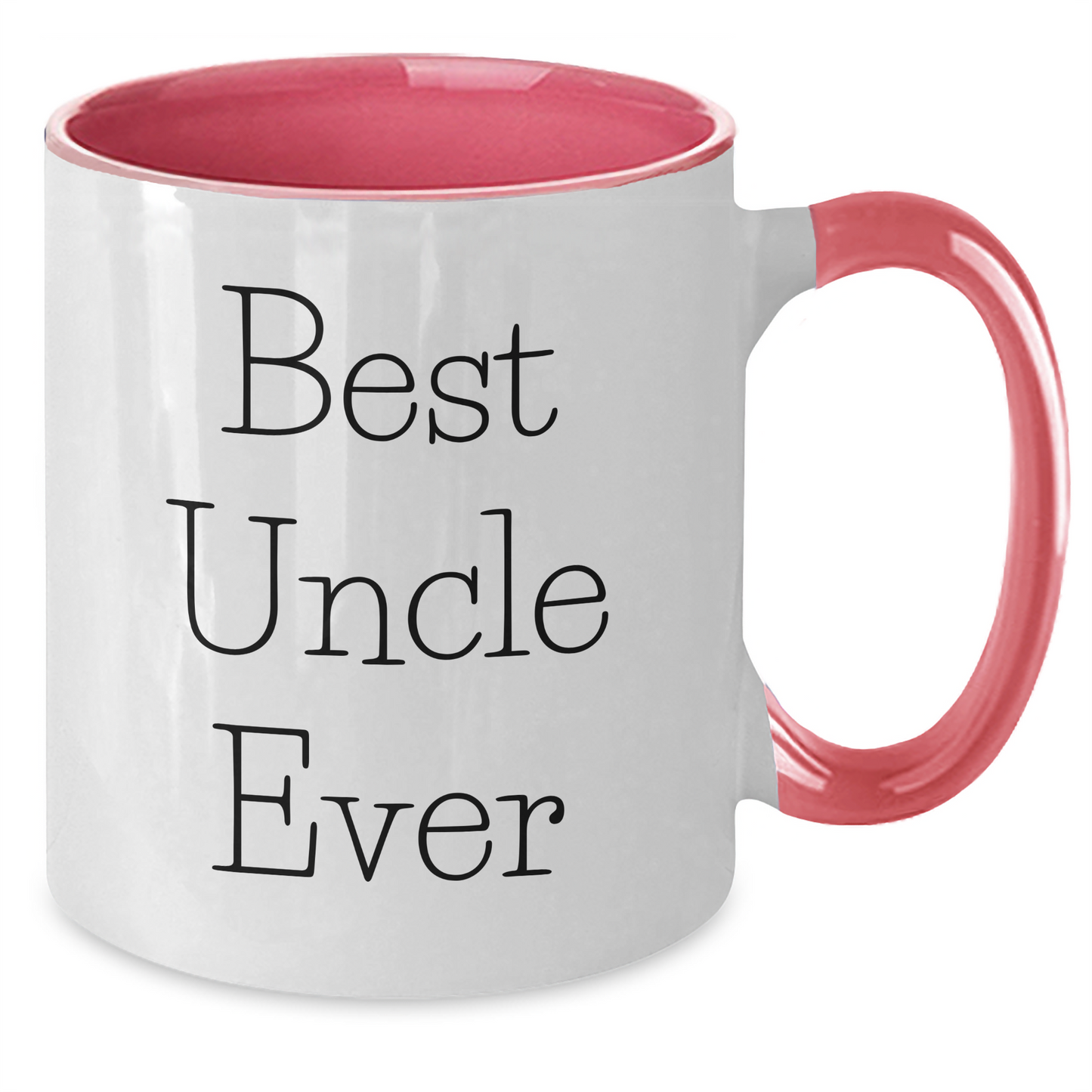 Funny Uncle Gifts from Men, Unique Best Uncle Ever Two Tone Coffee Mugs for Mother's Day, Gifts for Uncle - Additional