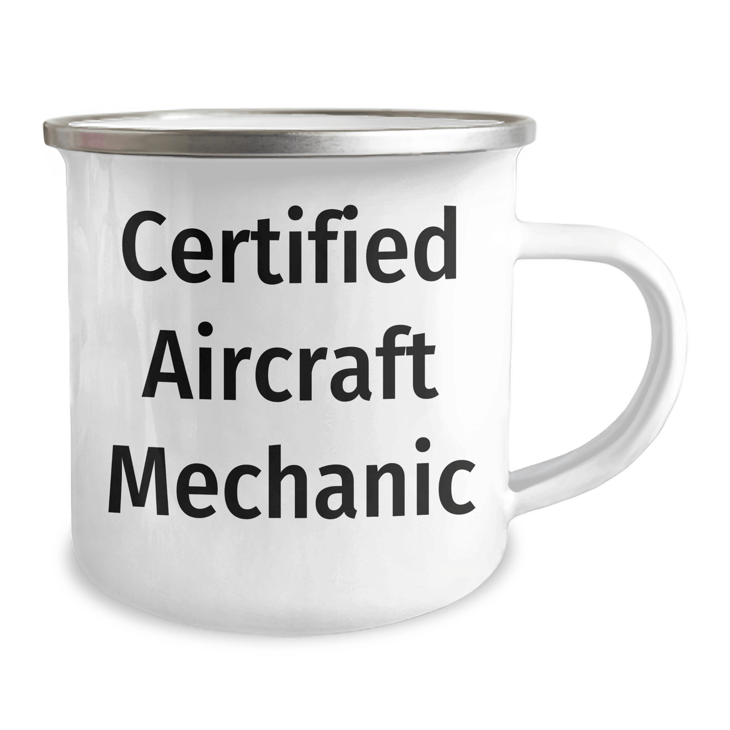 Aircraft Mechanic Gifts, Funny Quote, Camping Mug for Father's Day, Gifts from Men to Aircraft Mechanic Friends - Victory Thru Vision