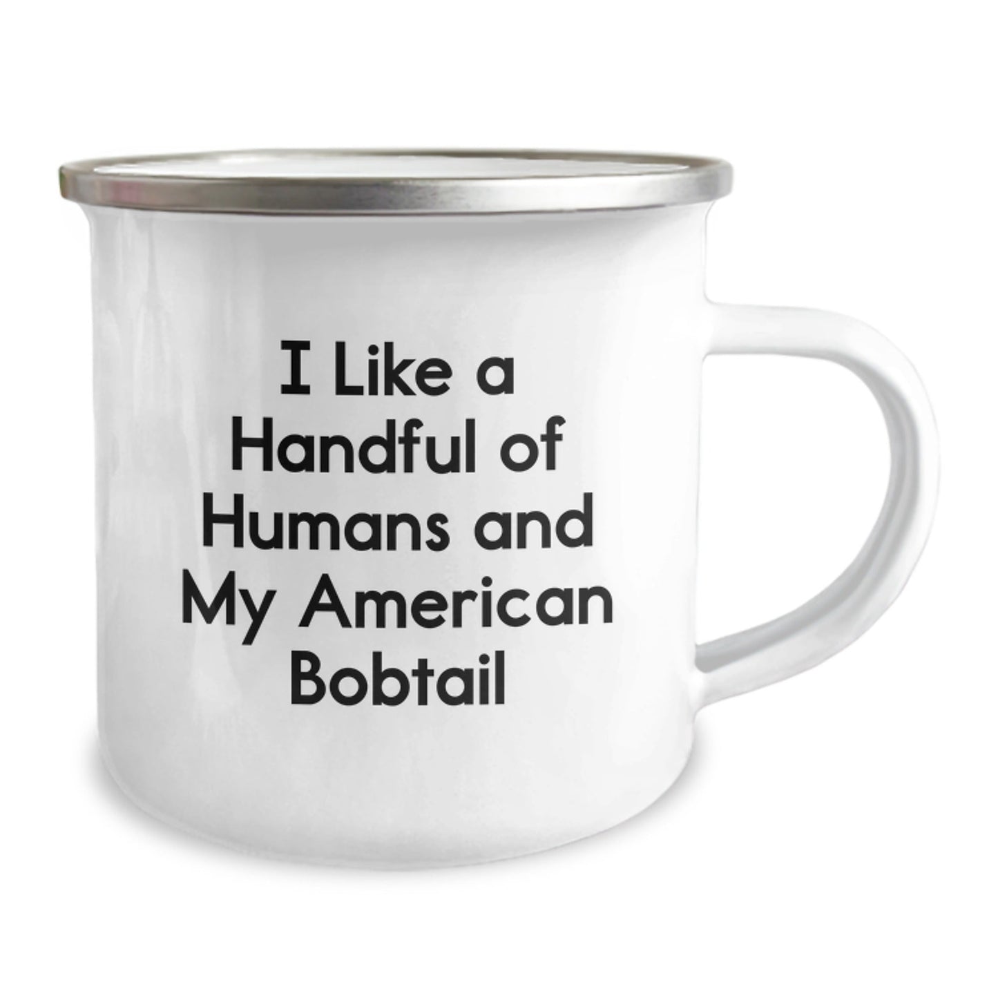 American Bobtail Cat Lovers Gifts, Funny Quote Camping Mug for Graduation, Perfect for Friends, Coworkers, or Family, Gifts from Men, Women, or Friends - Victory Thru Vision