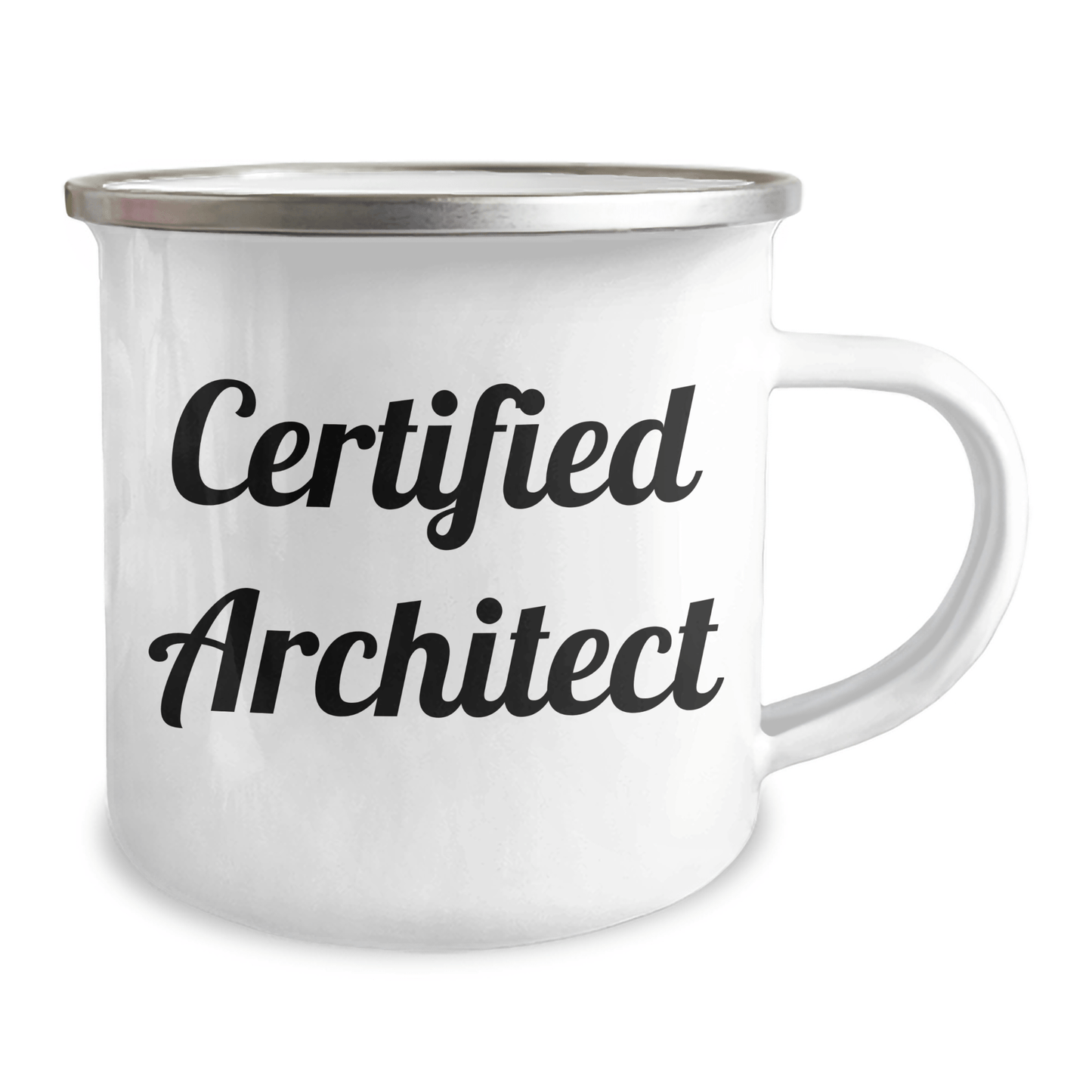 Architect Gifts, Funny Camping Mug, 'Quote Here' - Gifts from Men for Architect, Father's Day Unique Gifts - Victory Thru Vision