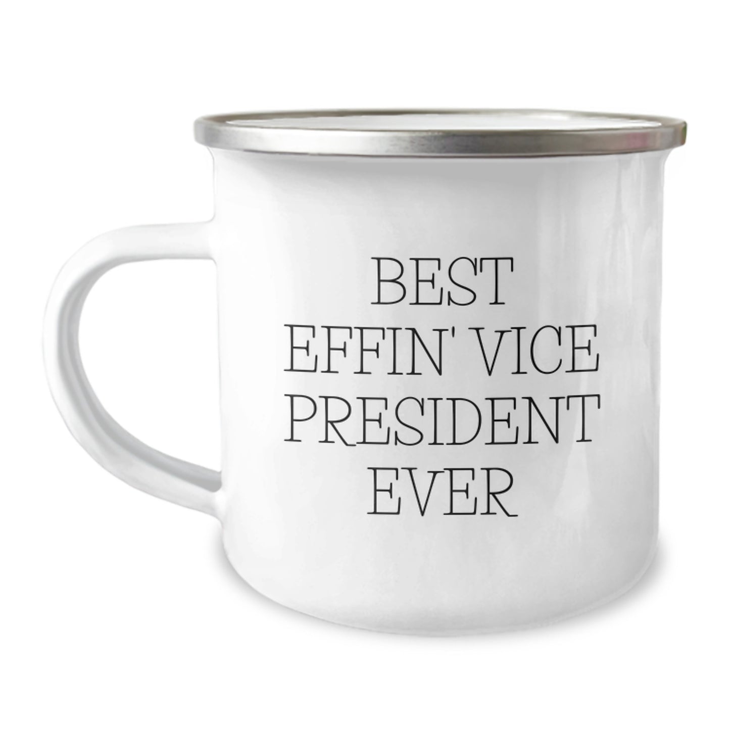 Funny Vice President Gifts for Men, Best Effin' Vice President Ever Camping Mug, Unique Christmas Unique Gifts from Friends to Family - Image 1