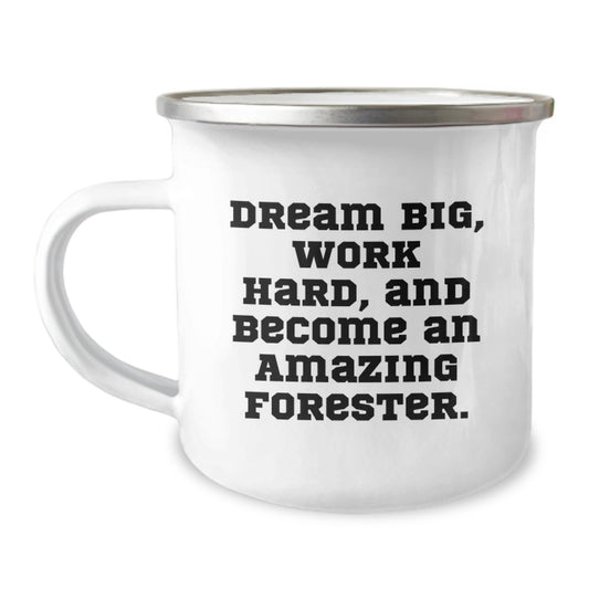 Funny Forester Gifts for Men, Inspiring Camping Mug on Christmas, Forester Quote - Gifts from Men to Friends - Image 1