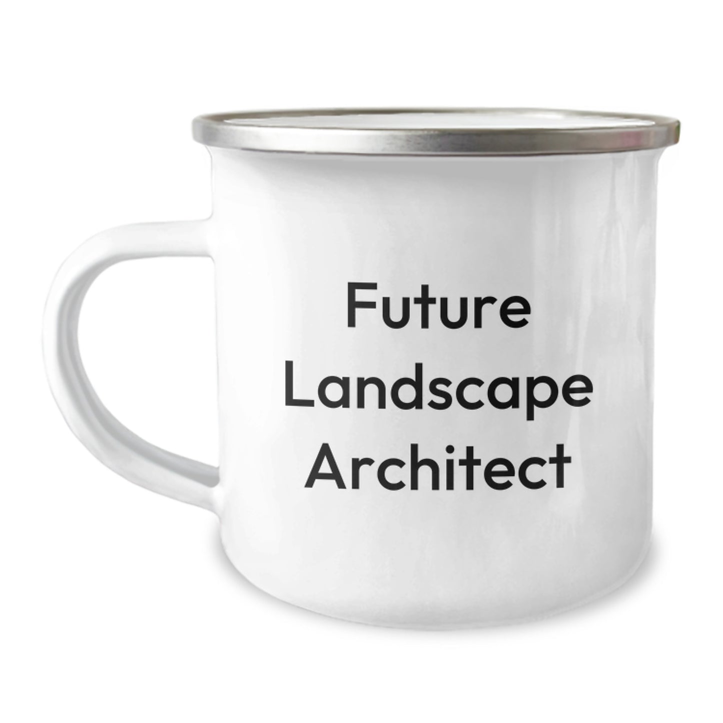 Funny Gifts from Friends for Landscape Architect - Future Landscape Architect Camping Mug, Perfect Landscape Architect Christmas Unique Gift Idea, Funny Landscape Architect Quote - Image 1