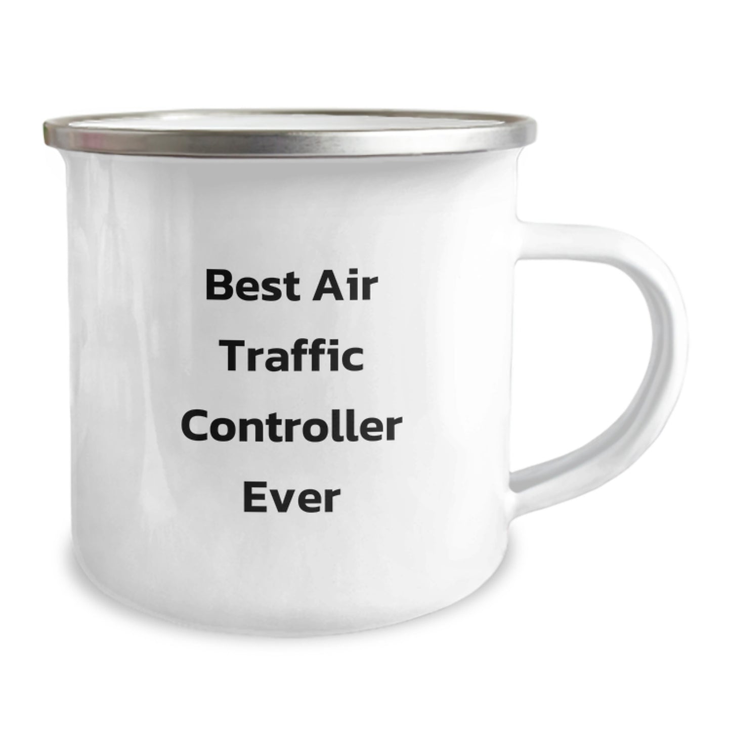 Funny Air Traffic Controller Gifts from Friends for Men, Best Air Traffic Controller Ever Camping Mug, Unique Christmas Unique Gifts - Image 2