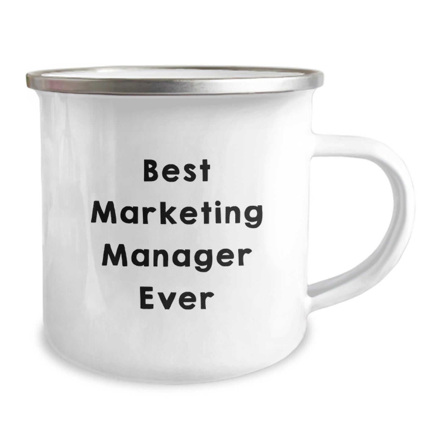 Funny Marketing Manager Gifts for Men and Women - Best Ever Camping Mug for Christmas Unique Presents - Image 2