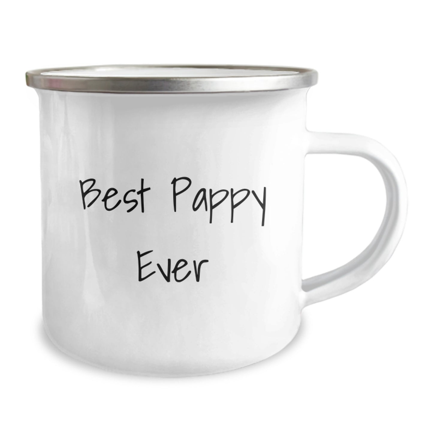 Funny Pappy Gifts, Best Pappy Ever Valentine's Unique Gifts, Personalized Camping Mug for Him - Image 2