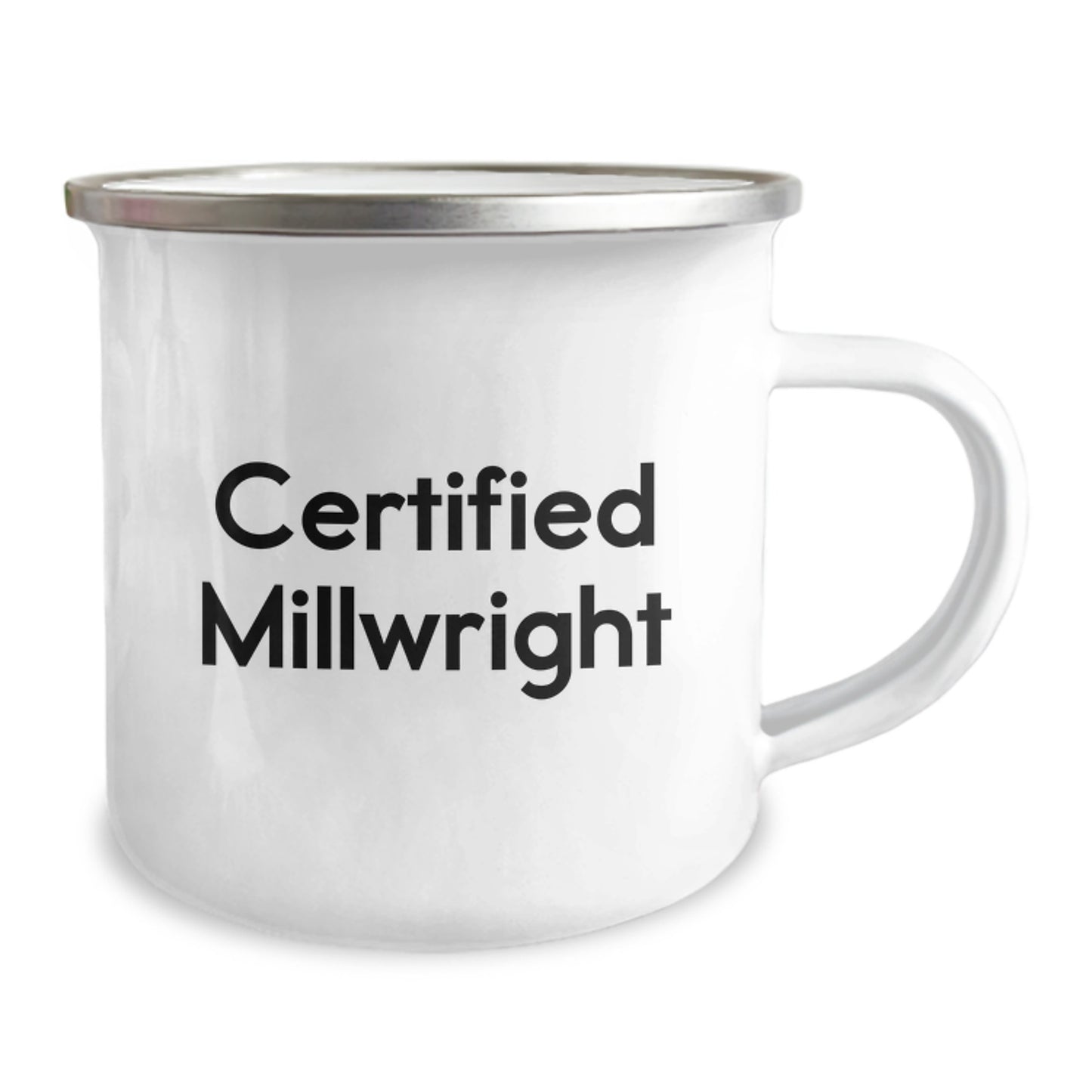 Funny Millwright Gifts from Men for Millwrights, Unique Christmas Unique Gifts for Millwrights, Camping Mug, Certified Millwright Quote, Holiday Cheer - Image 2