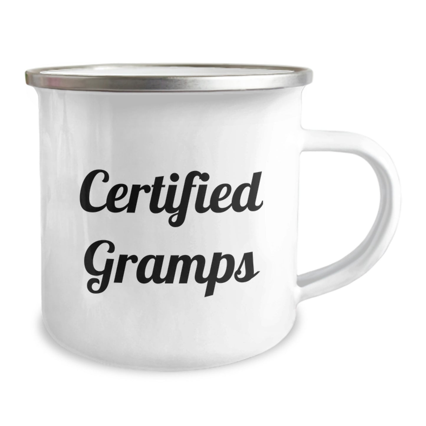 Funny Gramps Quotes Camping Mug for Men Gifts from Family, Christmas Unique Gifts for Him, Funny Camping Mug for Gramps - Image 2