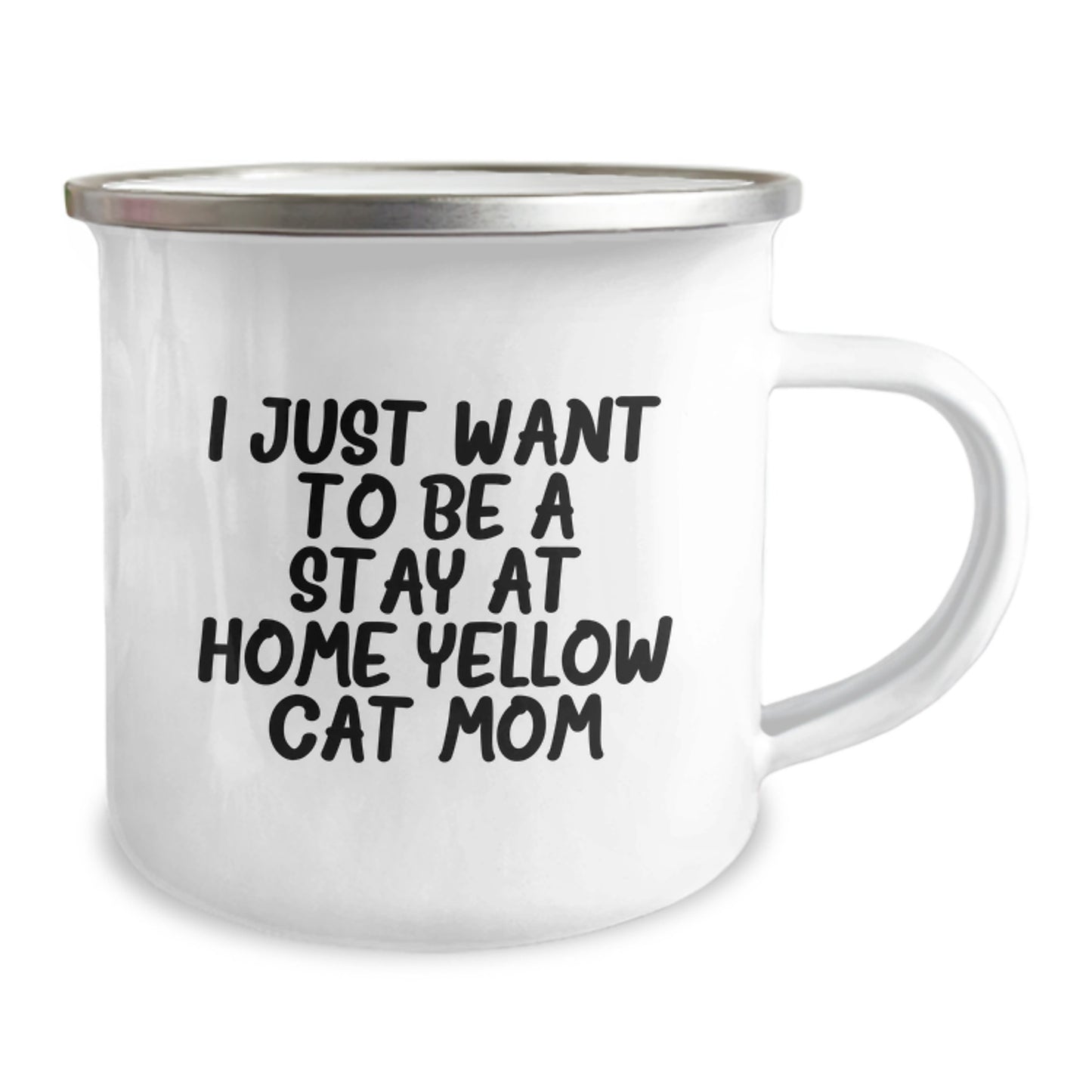 Funny Yellow Cat Camping Mug Gifts from Friends and Family for Yellow Cat Enthusiasts, Ideal Gift Ideas for Christmas Unique Gifts - Image 2