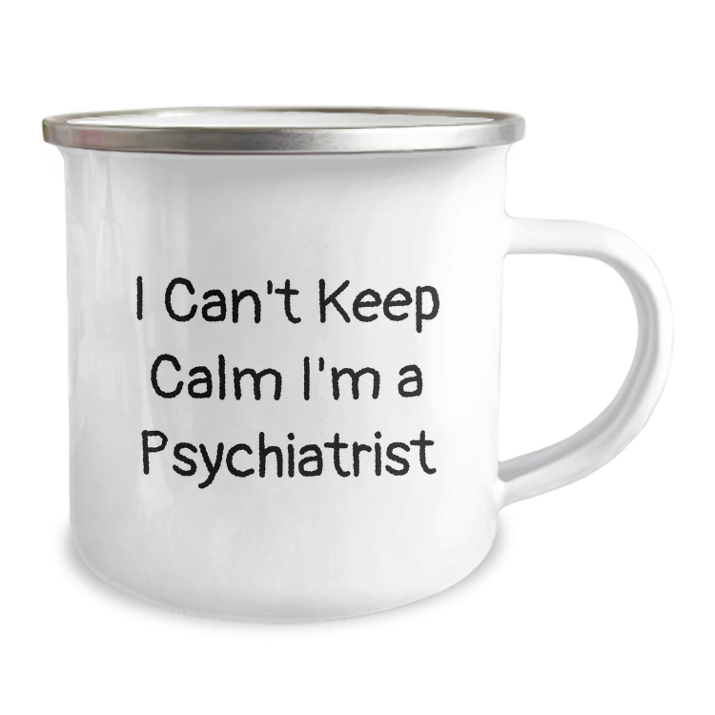 Funny Gifts for Psychiatrist - I'm A Psychiatrist Christmas Camping Mug, Unique Gifts from Friends for Men or Women - Image 2