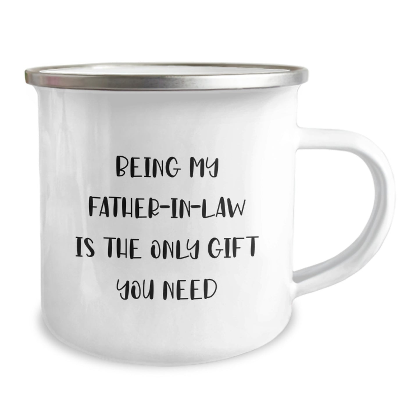 Funny Father-in-law Gifts, Being My Father-in-law Is The Only Gift You Need, Birthday Unique Gifts for Men from Family - Image 2