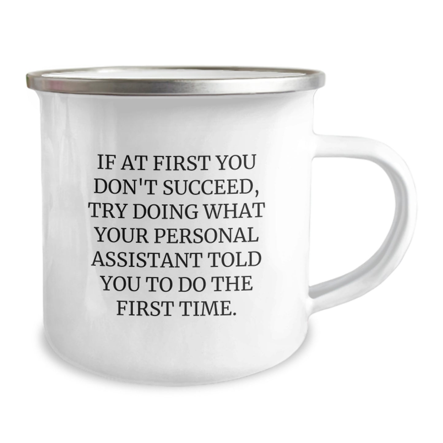 Funny Personal Assistant Gifts, Camping Mug for Christmas Unique Presents from Family - Image 2