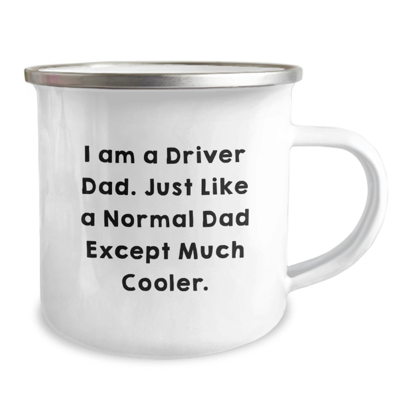 Funny Driver Gifts for Men, Unique Camping Mug with I Am A Driver Dad Quote, Christmas Unique Gifts from Dad - Image 2