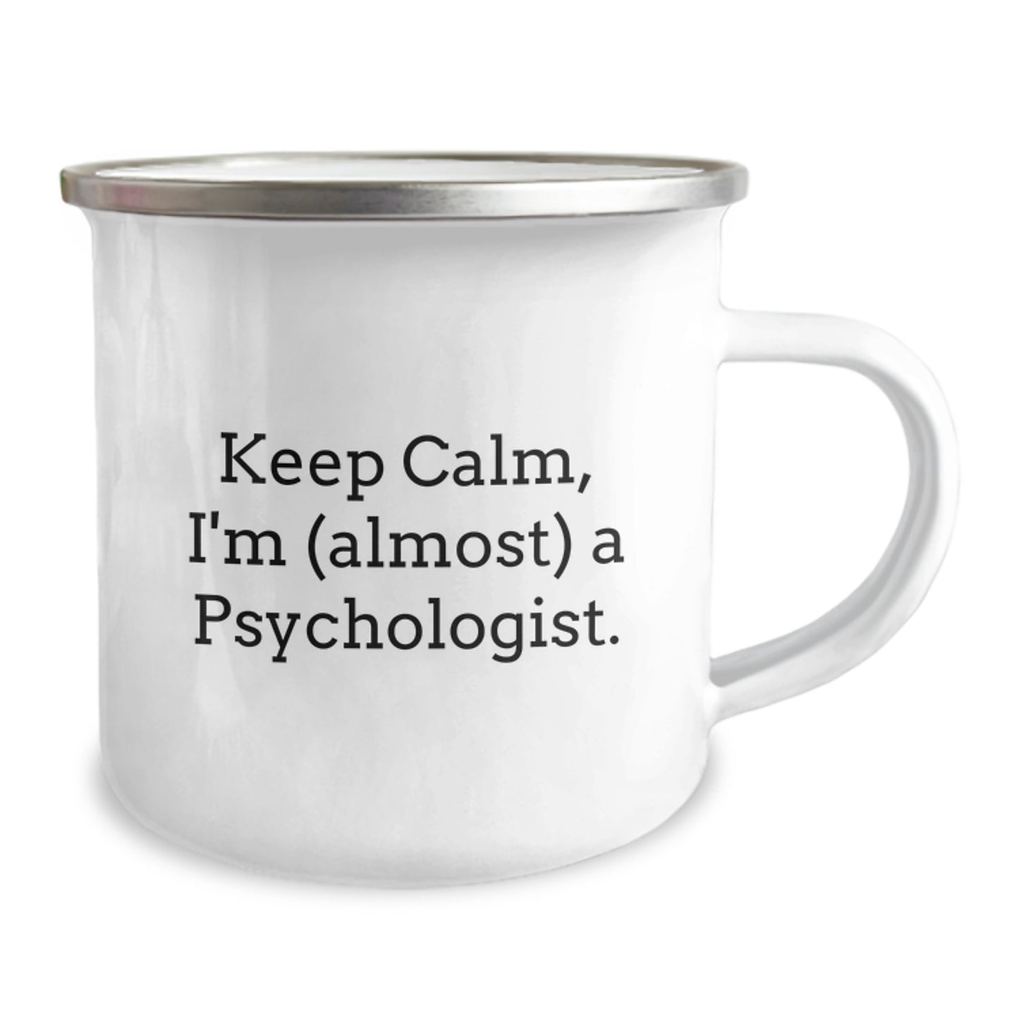 Funny Psychologist Gifts for Men - Keep Calm I'm (almost) A Psychologist Christmas Unique Gifts from Friends - Image 2