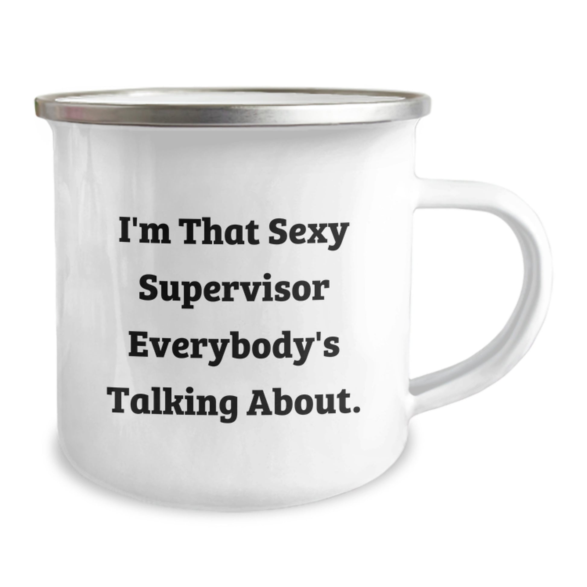 Funny Supervisor Gifts for Men, Christmas Unique Mugs from Friends to Boss, I'm That Sexy Supervisor Everybody's Talking About. - Image 2