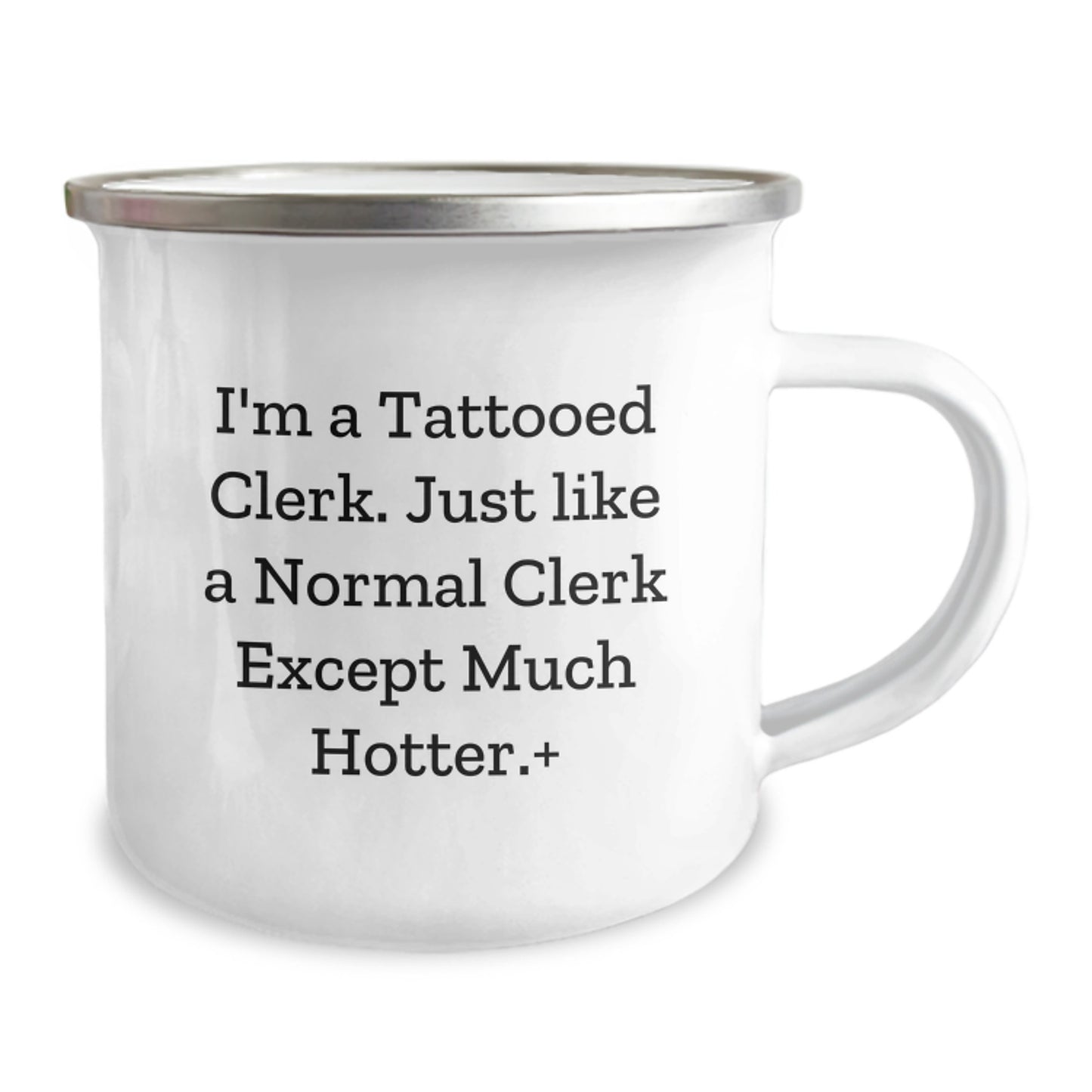 Funny Clerk Christmas Unique Gifts from Friends, Funny Camping Mug for Clerk, Clerk Gifts for Men - Image 2