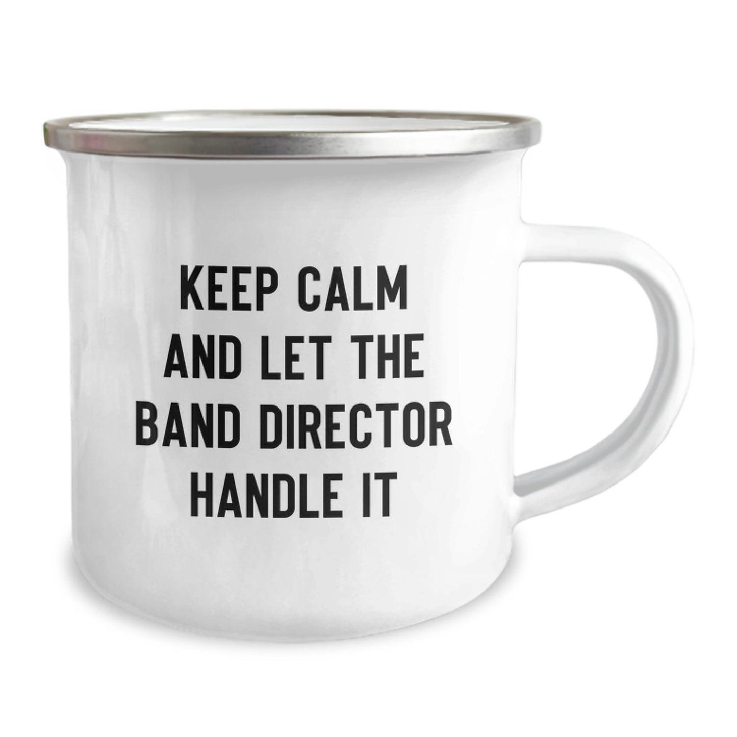 Funny Band Director Gifts from Men to Friends on Christmas Unique Mugs - Keep Calm And Let The Band Director Handle It - Image 2