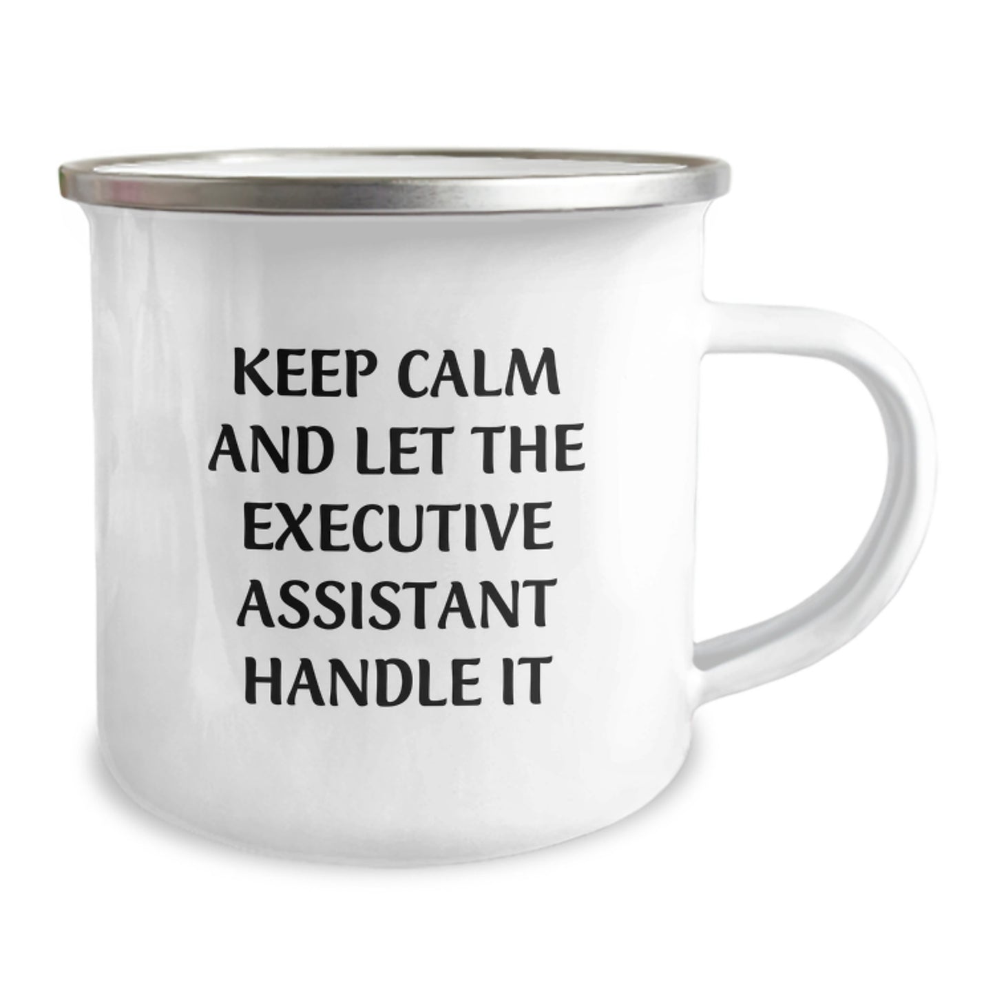 Funny Executive Assistant Gifts from Men - Keep Calm And Let The Executive Assistant Handle It Christmas Unique Gifts - Image 2