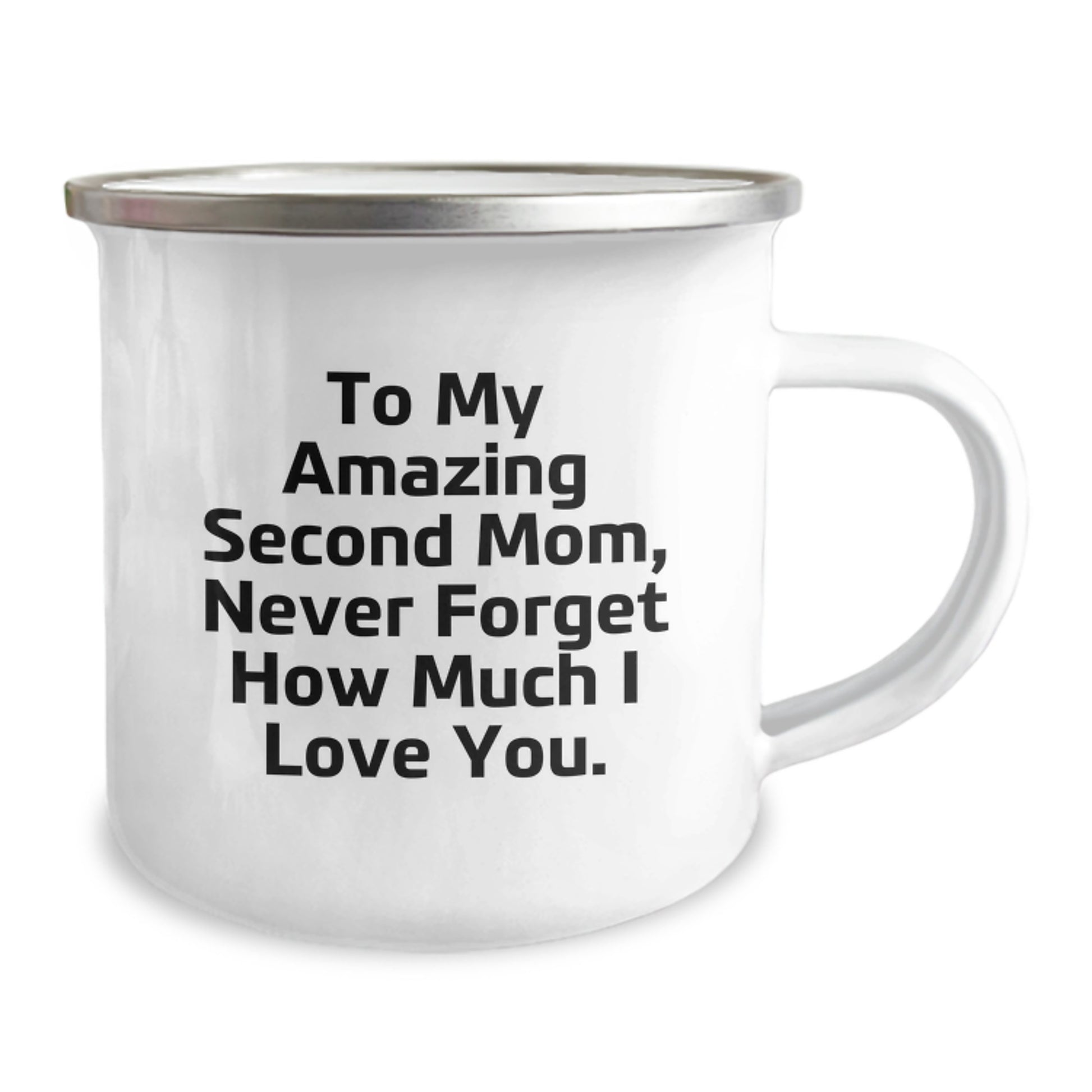 Gifts from Men to My Amazing Second Mom - Inspirational Camping Mug for Christmas - Image 2