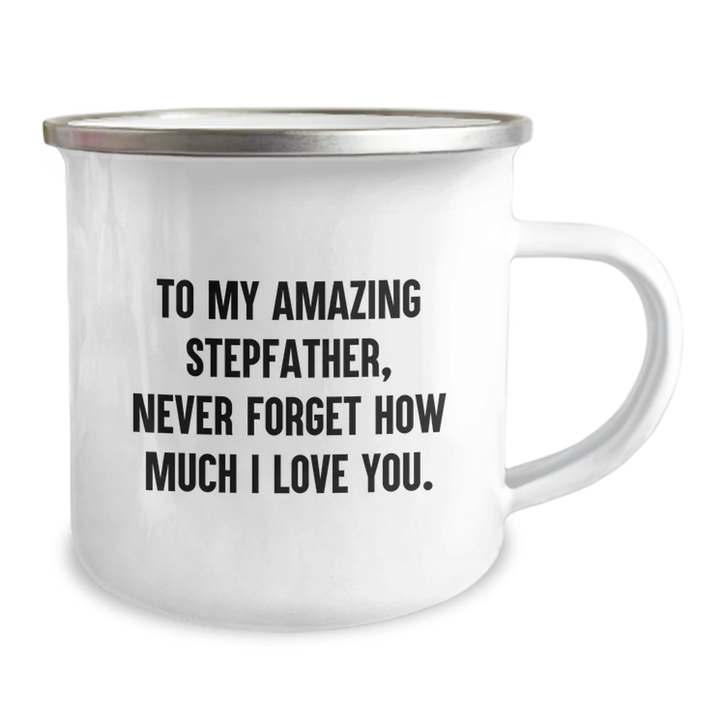 Funny Stepfather Gifts for Men, To My Amazing Stepfather, Never Forget How Much I Love You. - Christmas Unique Gifts from Family - Image 2