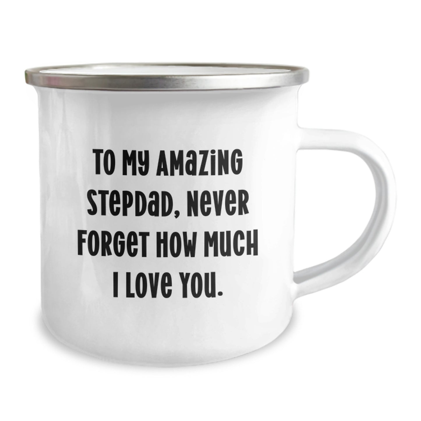 Cute Stepdad Gifts from Men - To My Amazing Stepdad Never Forget How Much I Love You. Christmas Unique Gifts for Stepdad - Image 2