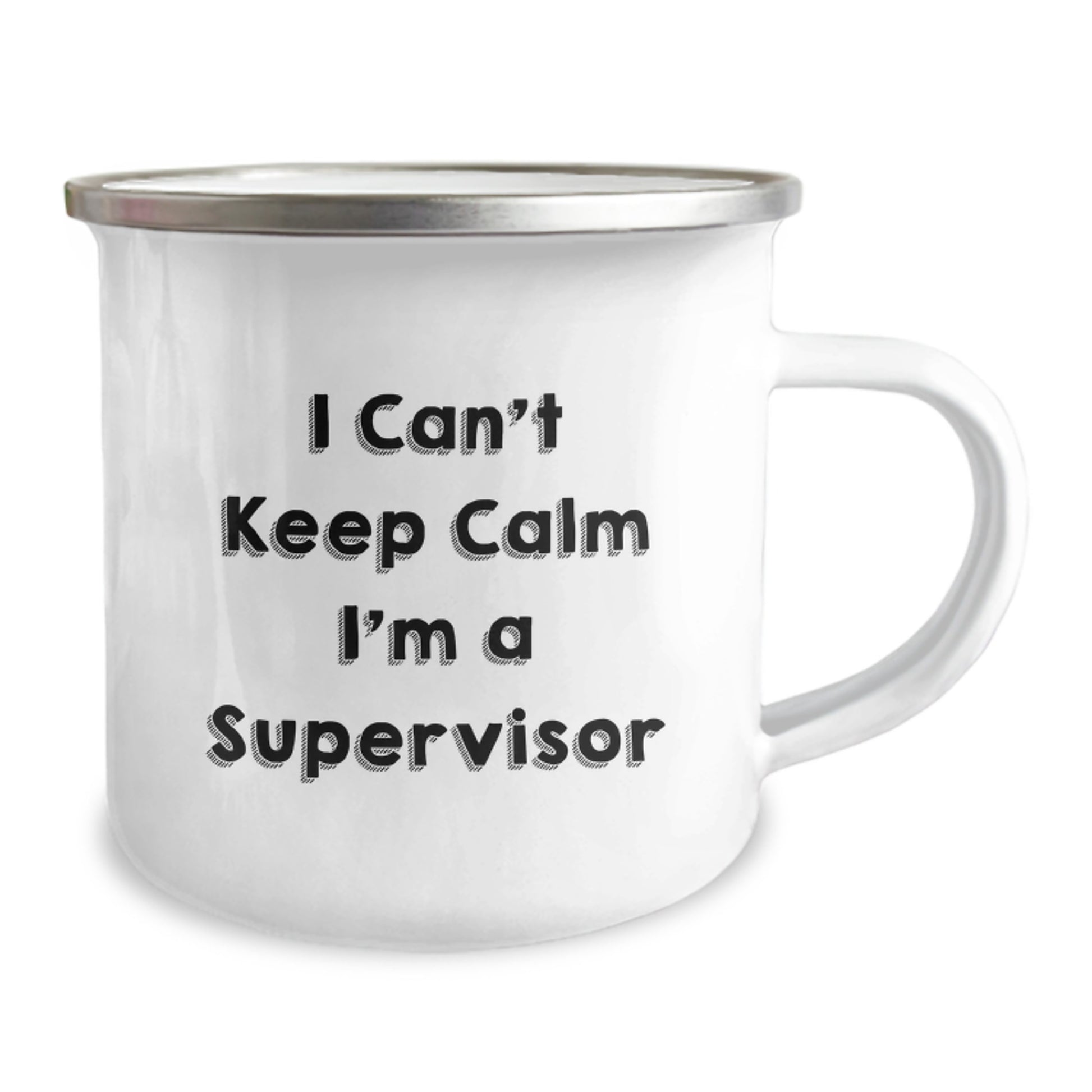 Funny Supervisor Gifts, I Can't Keep Calm I'm A Supervisor Mugs for Christmas Unique Gifts from Friends to Supervisor, Camping Mug for Men or Women - Image 2