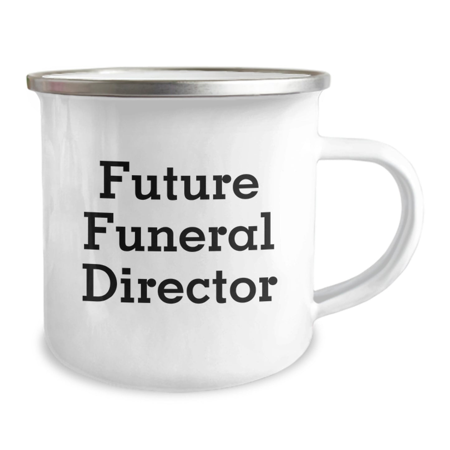 Gifts from Family for Future Funeral Directors, Inspirational 'The future belongs to those who believe in the beauty of their dreams' Camping Mug, Christmas Unique Gifts - Image 2