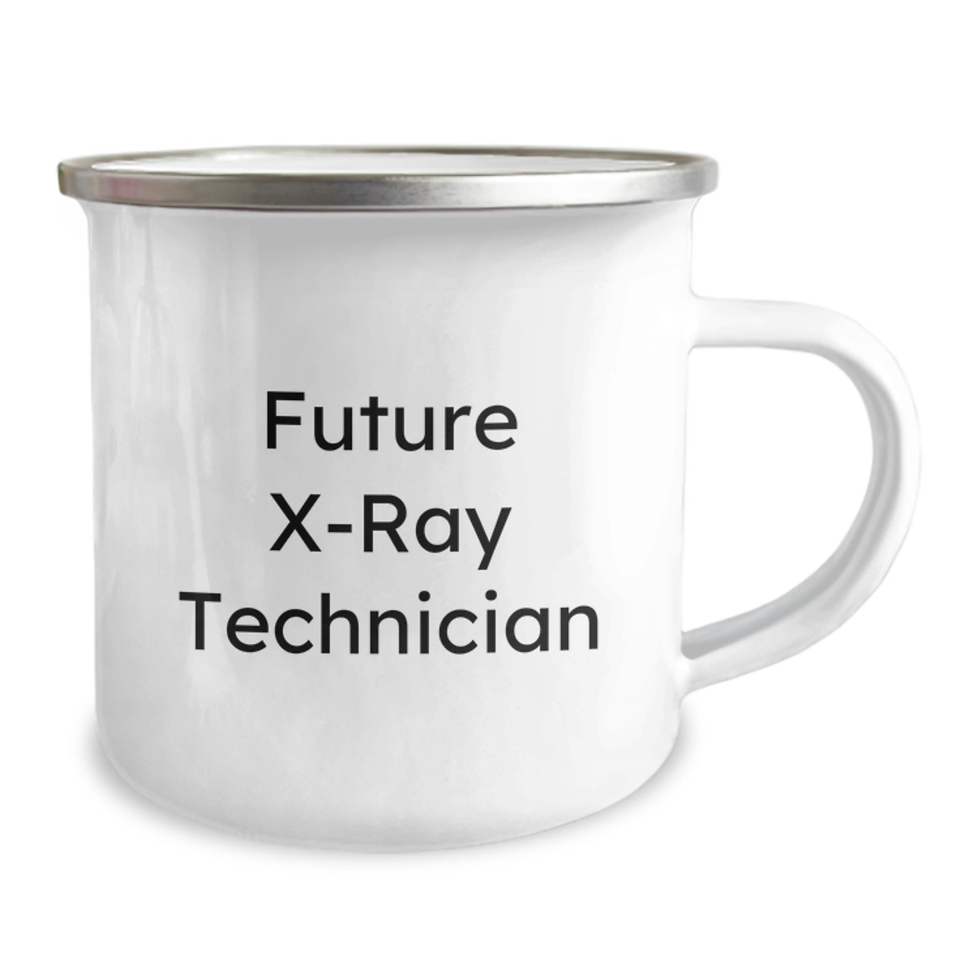 Funny X-Ray Technician Christmas Unique Gifts for Friends, Unique X-Ray Technician Camping Mug from Friends, Inspirational X-Ray Technician Coffee Mug for X-Ray Technician, 'Future X-ray Technician' - Image 2
