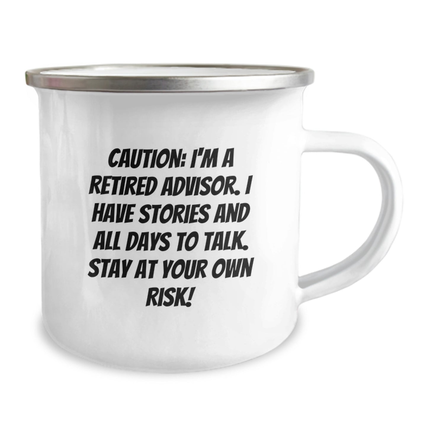 Funny Advisor Gifts, Gifts for Men from Friends, Christmas Unique Mugs for Camping Enthusiasts - Image 2