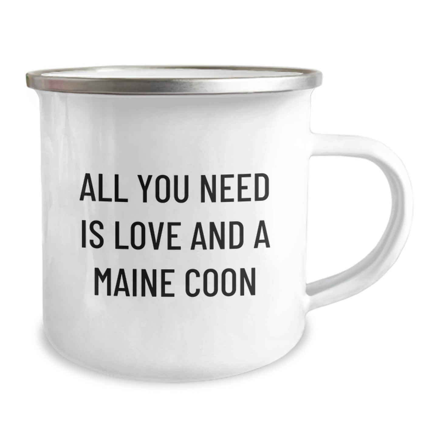 Gifts for Maine Coon Cat Lovers, Funny Quote, Camping Mug, Christmas Unique Gifts from Men to Family - Image 2