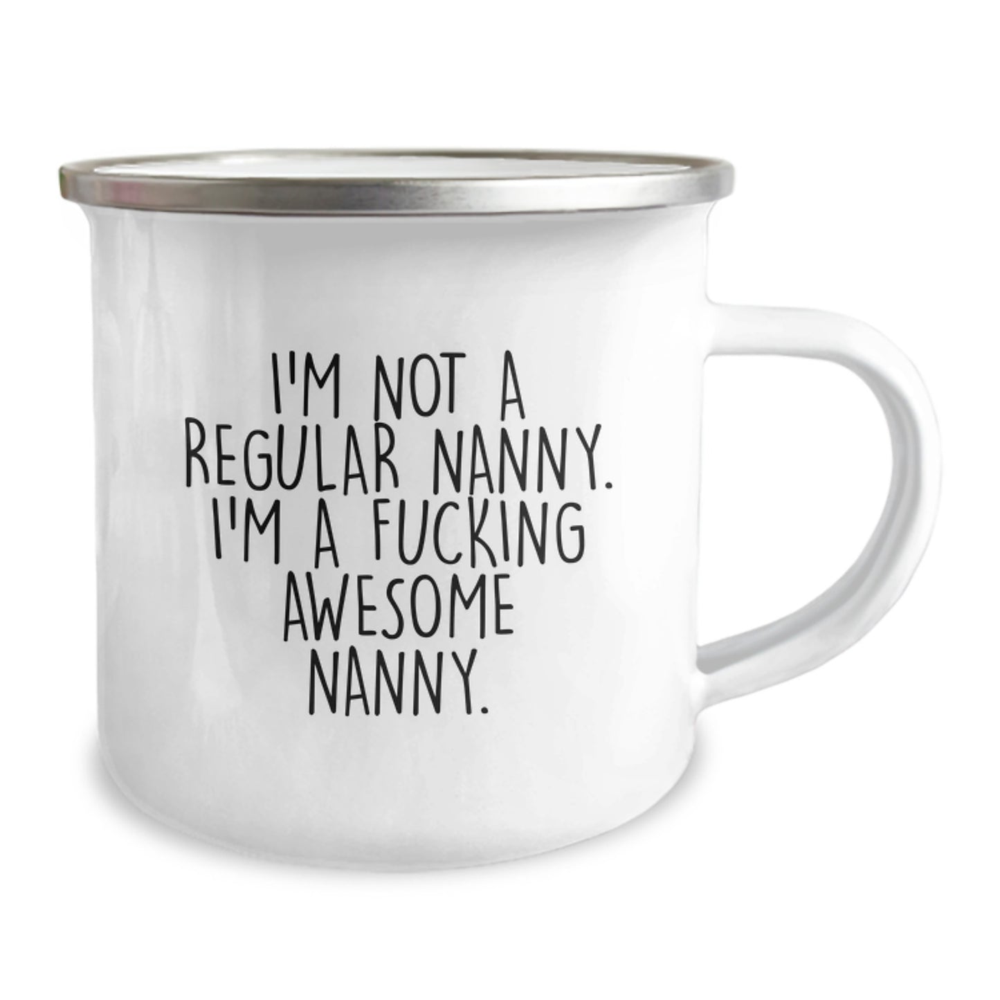 Funny Nanny Gifts from Men to Nanny - Christmas Unique Mugs for Nanny - I'm Not A Regular Nanny Gifts - Image 2