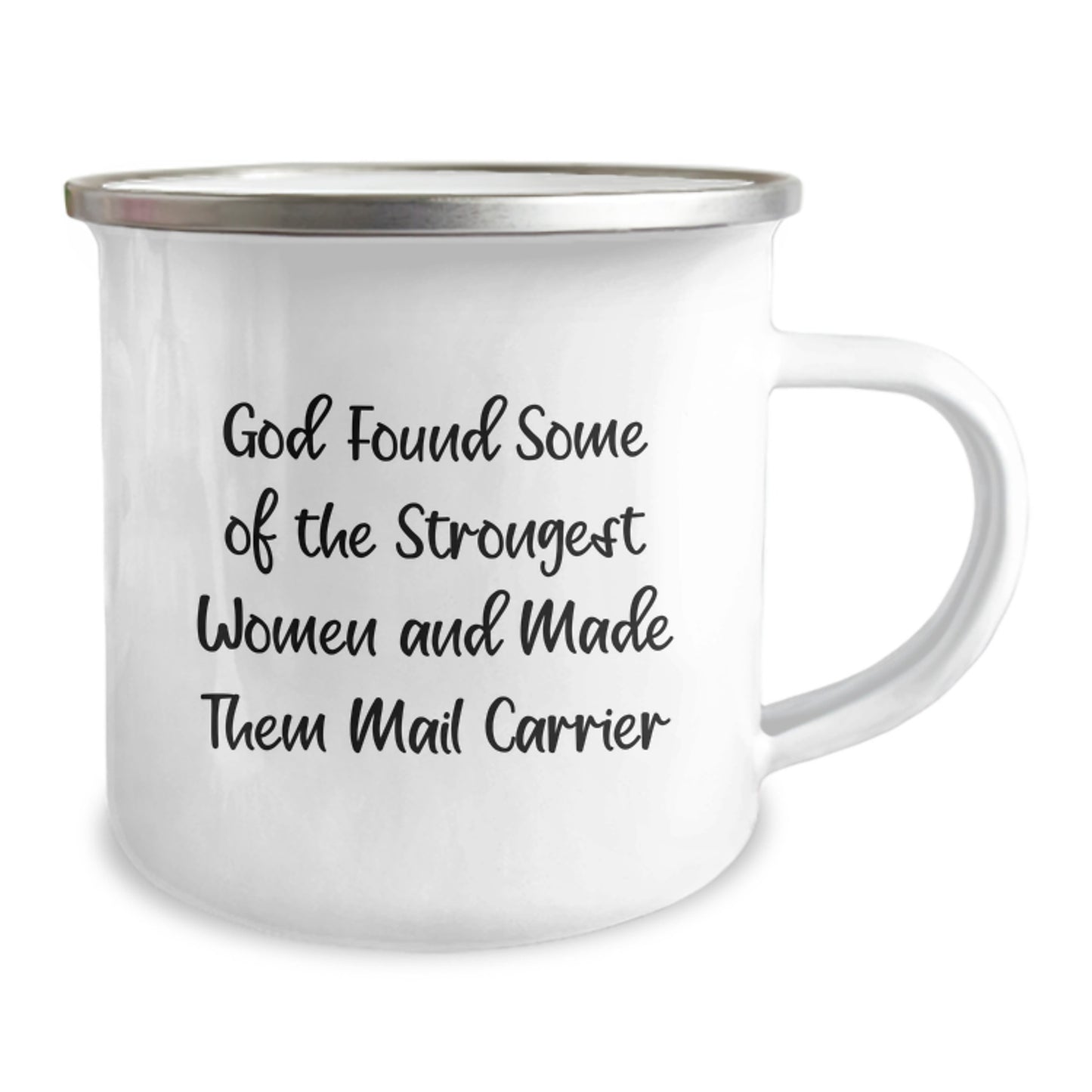 Funny Mail Carrier Gifts from Friends, Inspirational Christmas Unique Gifts for Mail Carrier Women, Camping Mug, Stainless Steel with Enamel Finish - Image 2