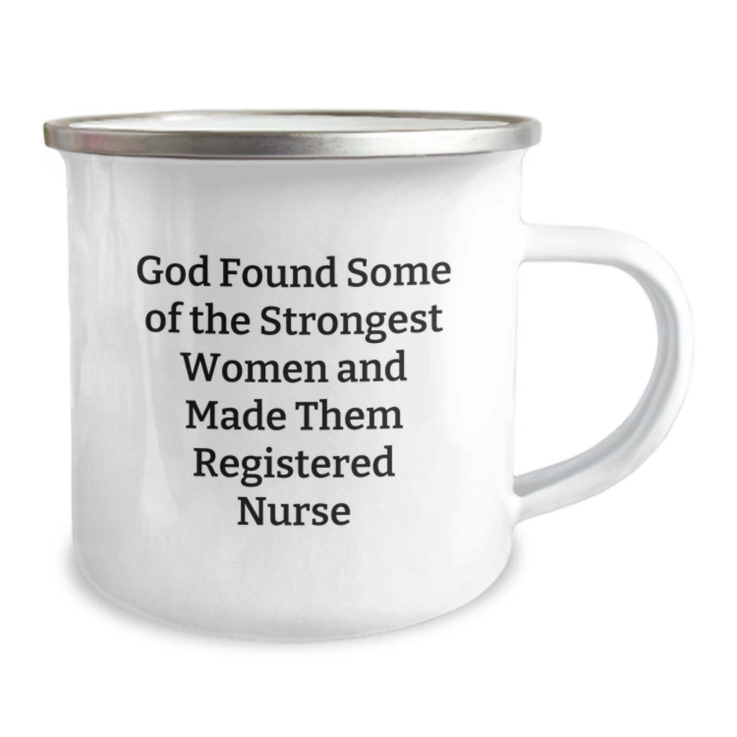 Funny Gifts for Registered Nurse, Camping Mug with Inspirational Quote from God, Unique Christmas Unique Gifts from Men - Image 2