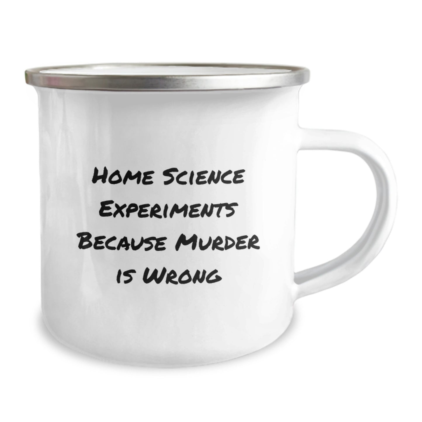 Funny Home Science Experiments Gifts for Camping Enthusiasts, Men, Women, or Friends on Christmas Unique Presents from Family, Home Science Experiments Because Murder Is Wrong - Image 2