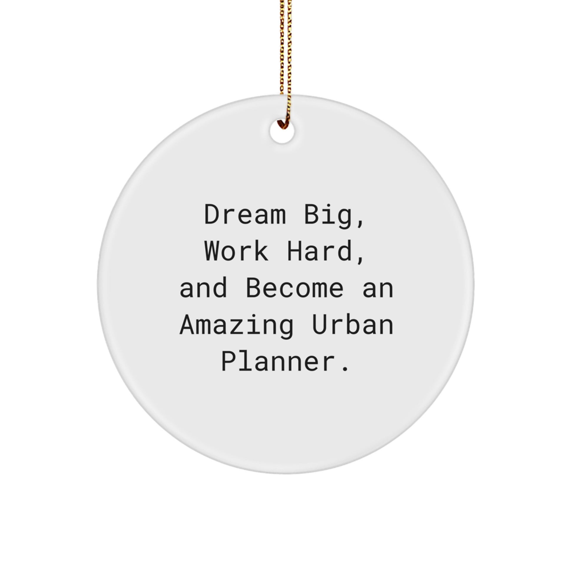Funny Inspirational Urban Planner Gifts from Mom for Urban Planner Christmas Unique Ornaments - Image 1