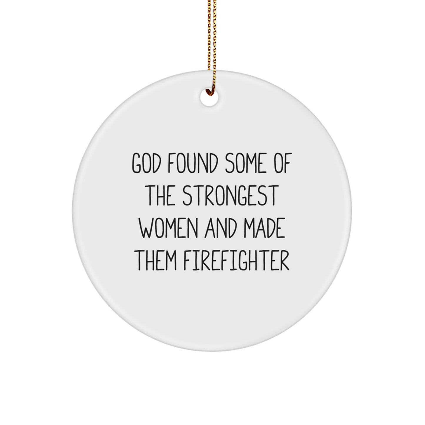 Funny Firefighter Gifts from Friends for Firefighter Women on Christmas Unique Gifts - Image 1