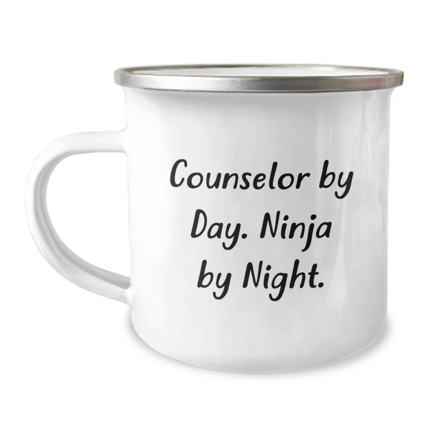 Counselor Gifts, Funny Quote, Camping Mug, Birthday Unique Gifts from Friends, Gifts for Counselor - Victory Thru Vision