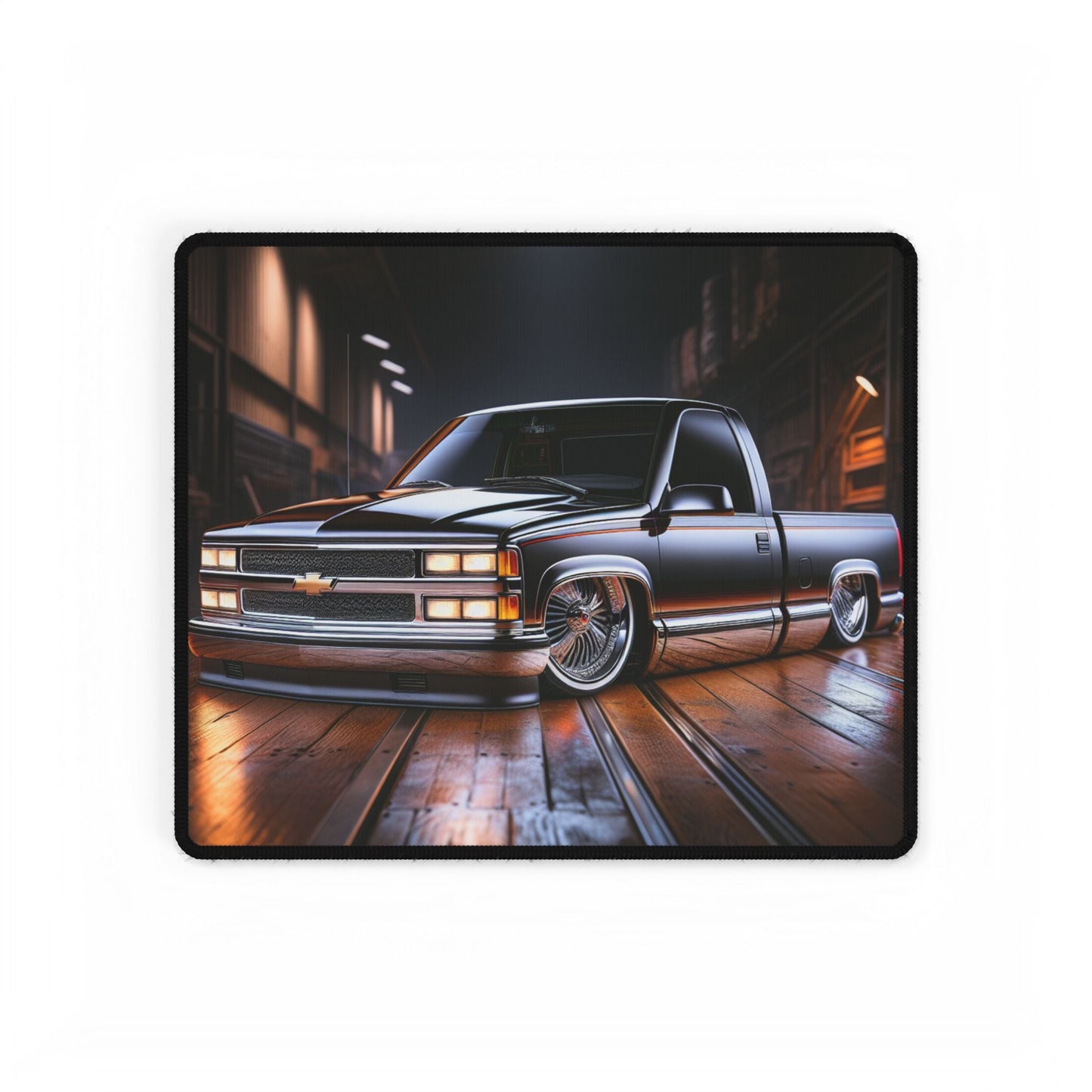 Desk Mat - Lowered 1997 Chevy Truck - Victory Thru Vision