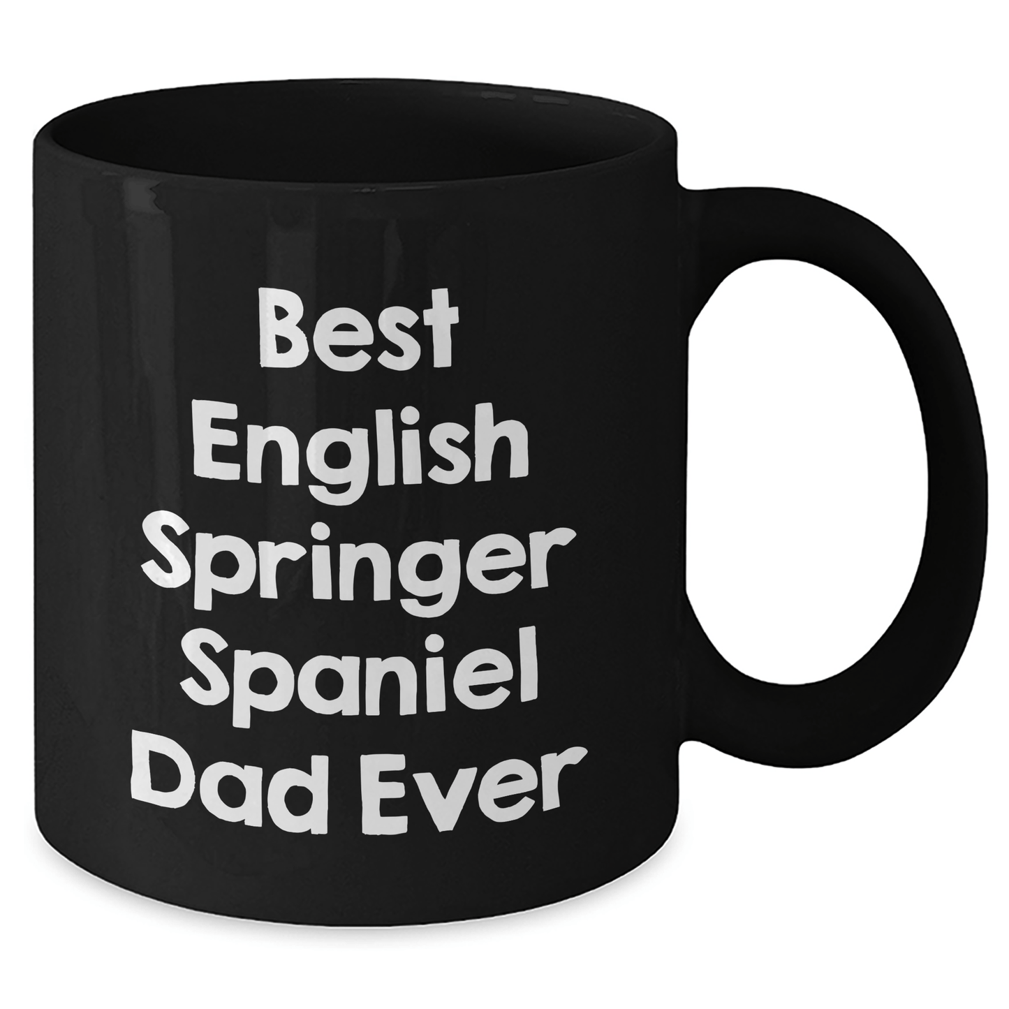 English Springer Spaniel Dog Funny Dad Mug Gifts for Him from Family Friends on Father's Day - Victory Thru Vision