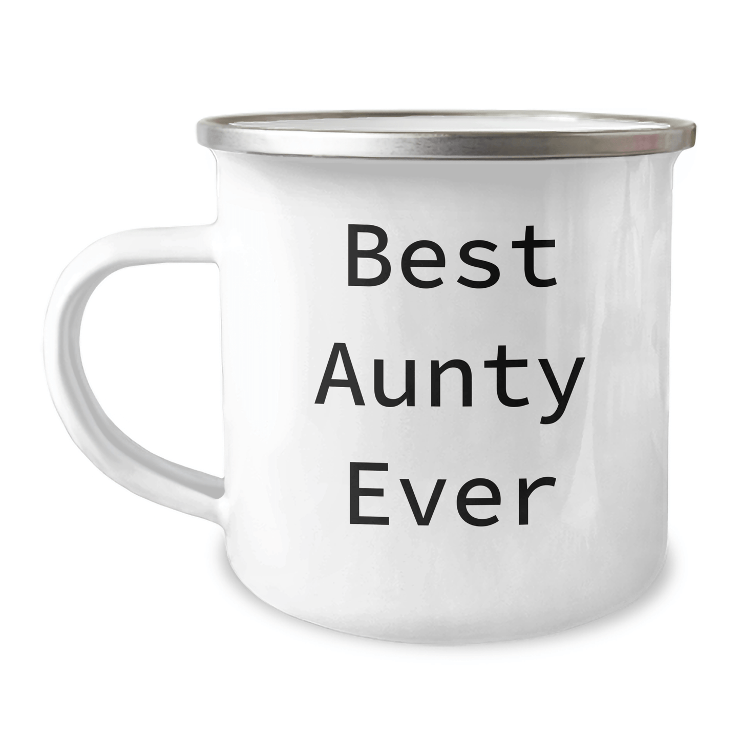 Funny Aunty Gifts for Men, Best Aunty Ever Camping Mug for Dad's Special Day - Victory Thru Vision