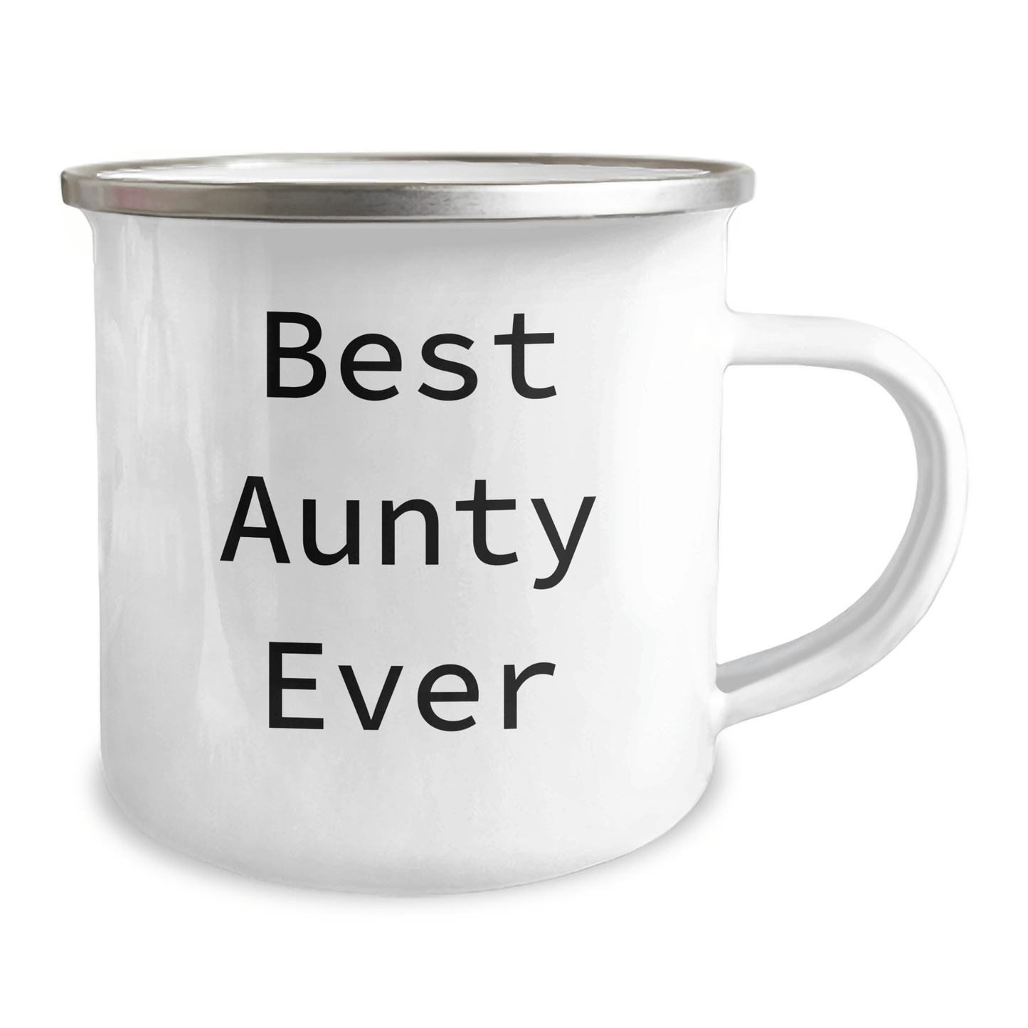 Funny Aunty Gifts for Men, Best Aunty Ever Camping Mug for Dad's Special Day - Victory Thru Vision