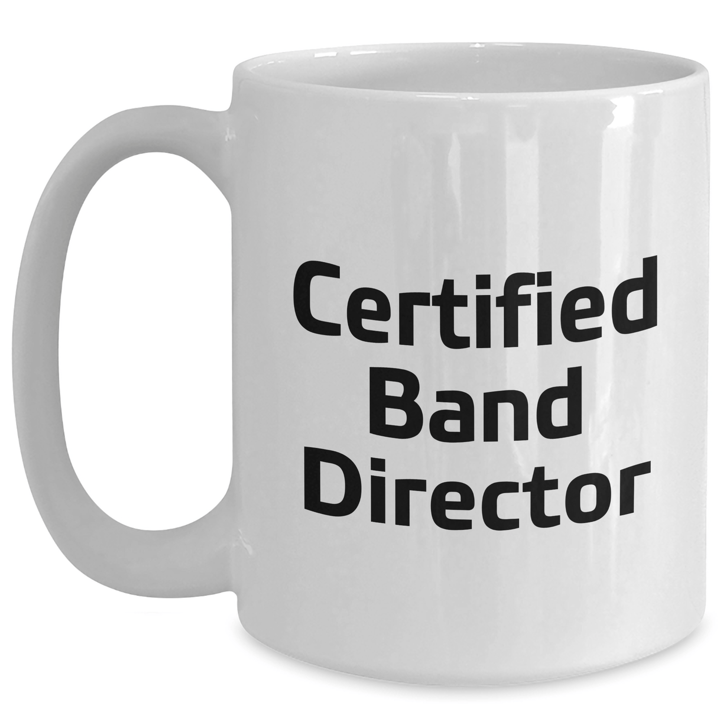 Funny Band Director Gifts for Him, 'I'm the Maestro' White Coffee Mug for Father's Day from Mom, Dad, Family, or Friends - Victory Thru Vision